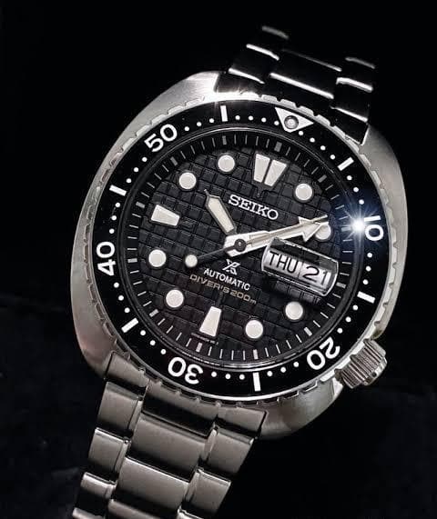 Seiko Prospex King Turtle Black Diver's Men's Watch SRPE03K1