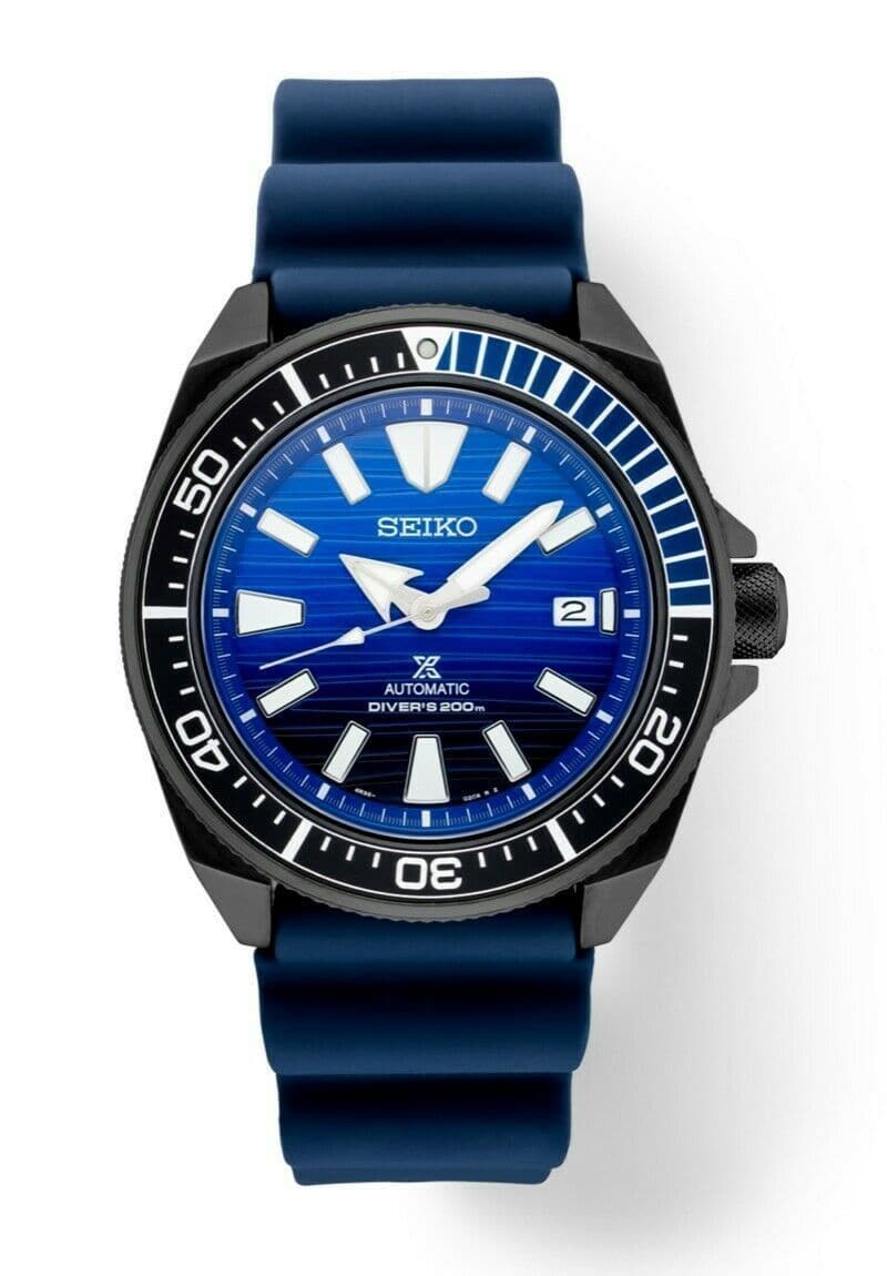 Seiko SE Save the Ocean Dark Samurai 200M Diver's Men's Watch SRPD09K1
