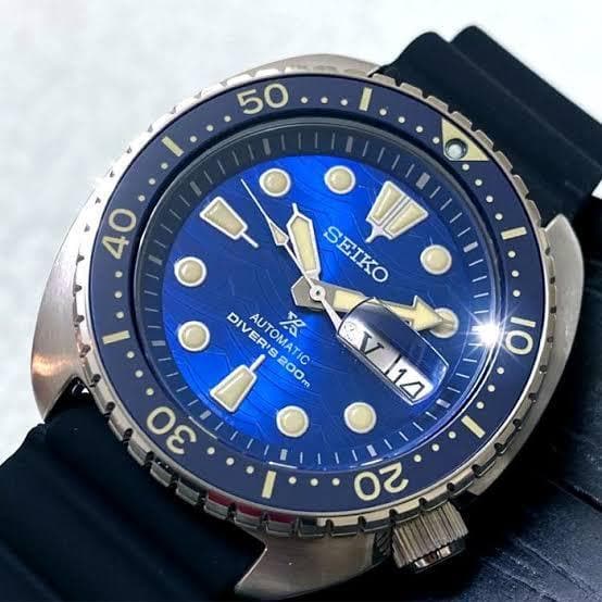 Jewelry & Watches:Watches, Parts & Accessories:Wristwatches - Seiko SE STO Great White Shark King Turtle Diver's Men's Watch SRPE07K1