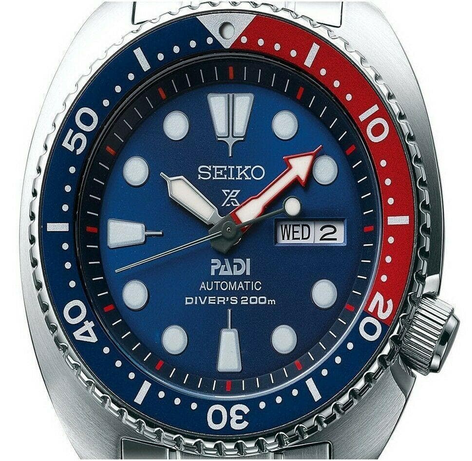 Seiko Prospex Special Edition PADI "Turtle Pepsi Ninja" Men's Watch SRPE99K1