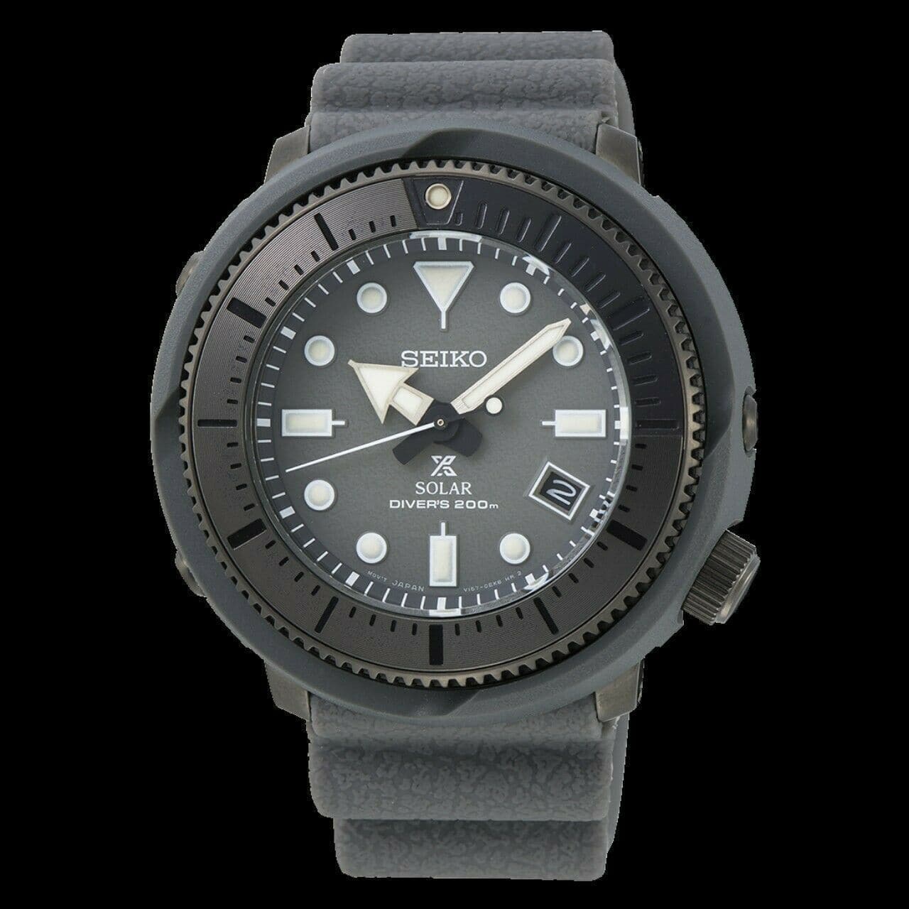 Seiko Street Series Solar Tuna Grey Prospex Diver's Men's Watch SNE537P1