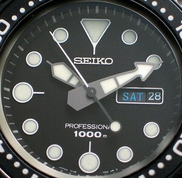 Seiko Ultra Rare Japan Made 1000M Darth Tuna Men's Watch S23619J1
