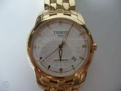 Tissot Swiss Made T Classic Ballade Automatic Gold Plated Men s