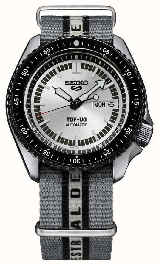 Seiko 5 100M X UltraSeven Double Anniversary Limited Edition Automatic Watch SRPJ79K1