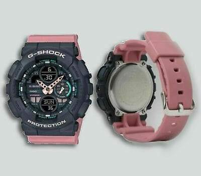 Casio G-Shock Sneaker S Series Analog-Digital Black x Pink Strap Ladies' Watch GMAS140-4ADR - Diligence1International