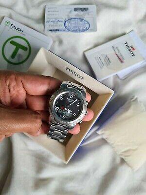 Tissot Swiss Made T Touch Anadigi Chrono Men s Stainless Steel