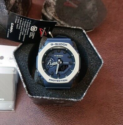 Casio G-Shock Carbon Core Guard Earth Tone Navy Blue AP CasiOak Watch GA2110ET-2ADR - Diligence1International