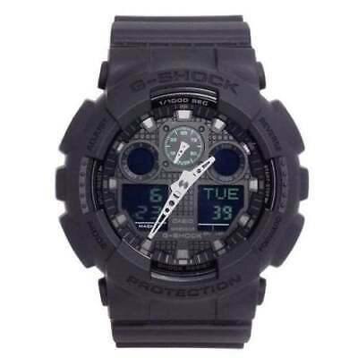 Casio G-Shock Black Series Anadigi Black x Green Accents Watch GA100MB-1ADR - Diligence1International