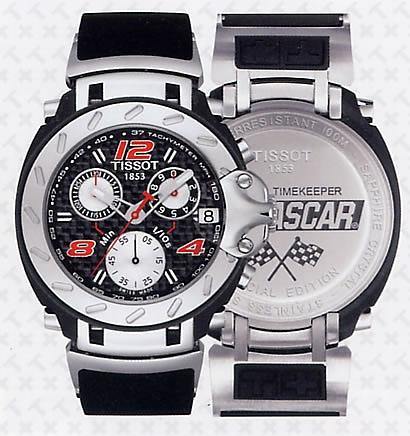 Tissot Swiss Made T-Race Nascar Men's Chronograph Rubber Strap Watch T011.417.17.207.02 - Diligence1International
