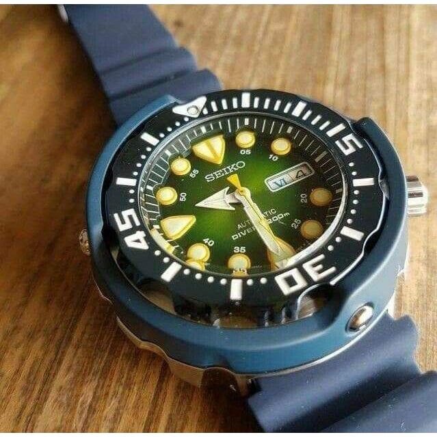 Seiko Limited Edition Thai Market Green Sea Turtle Tuna SRPA99K1