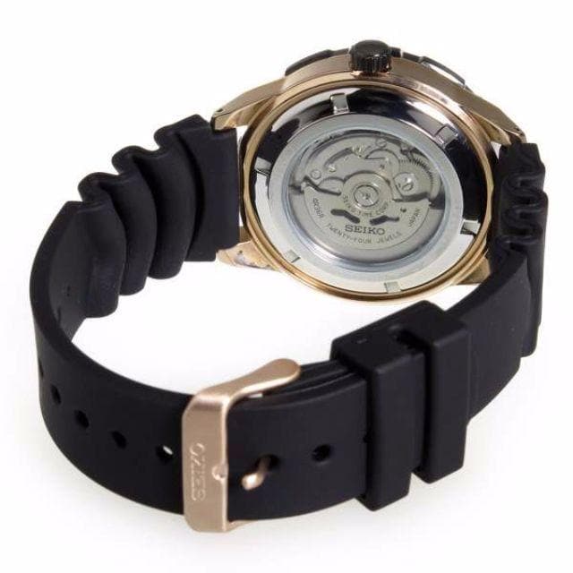Seiko 5 Sports 100M Automatic Men's Watch Black Dial Rubber Strap SRP680K1 - Diligence1International