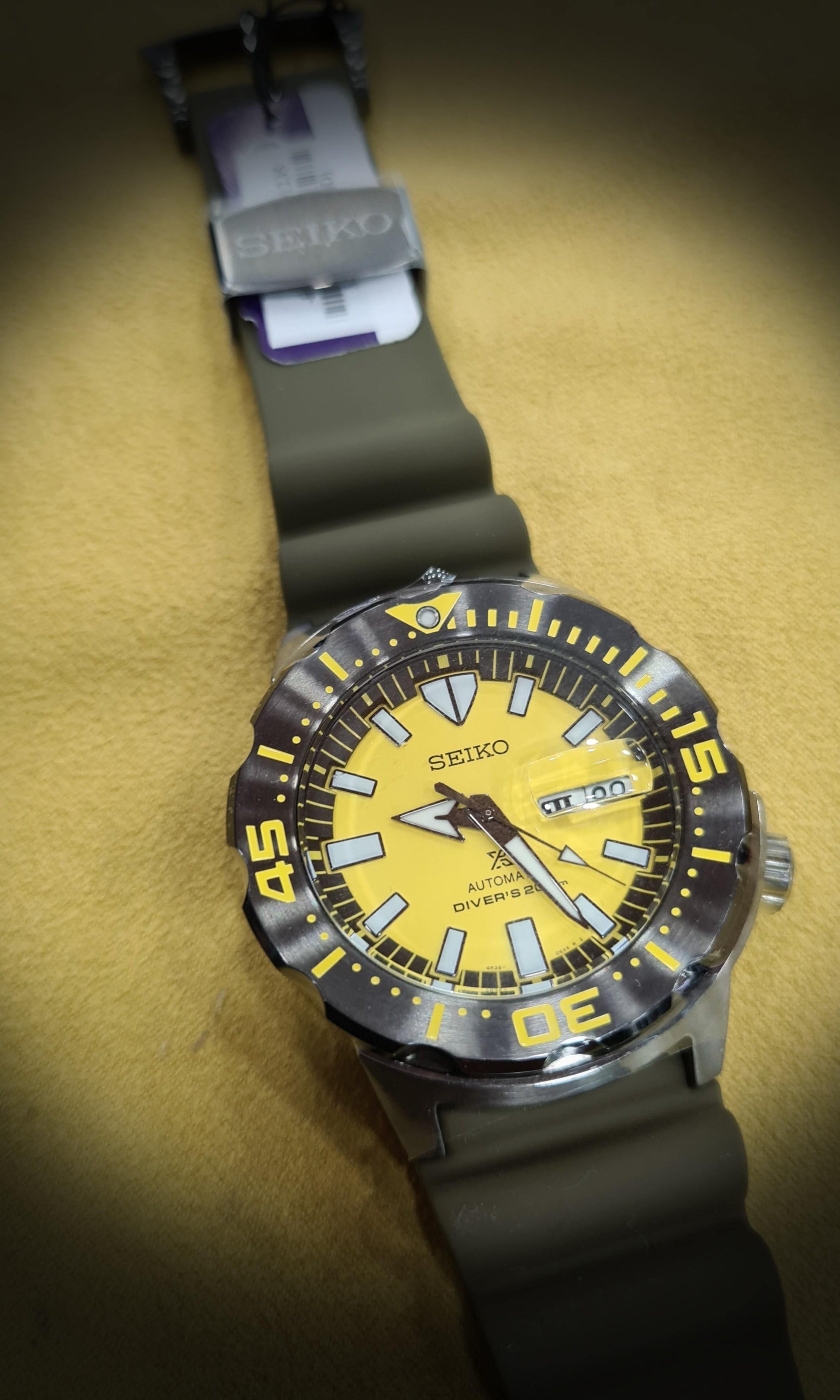 Seiko Monster Asia Special Edition Gen 4 Diver's 200M Men's Watch SRPF35K1 - Diligence1International
