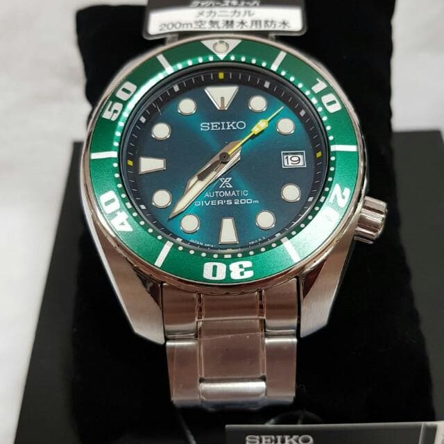 Seiko Szsc004 Seiko Green Sumo Review Seiko JDM Japan MADE Green