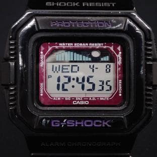 Casio G-Shock G-LIDE Series Digital Black x Purple Accents Watch GLX5500-1DR - Diligence1International