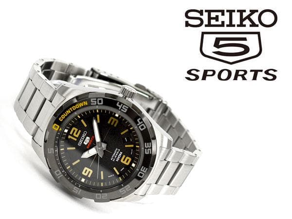 Seiko 5 Sports JAPAN Made 100M Automatic Men's Watch Black Dial SRPB83J1 - Diligence1International