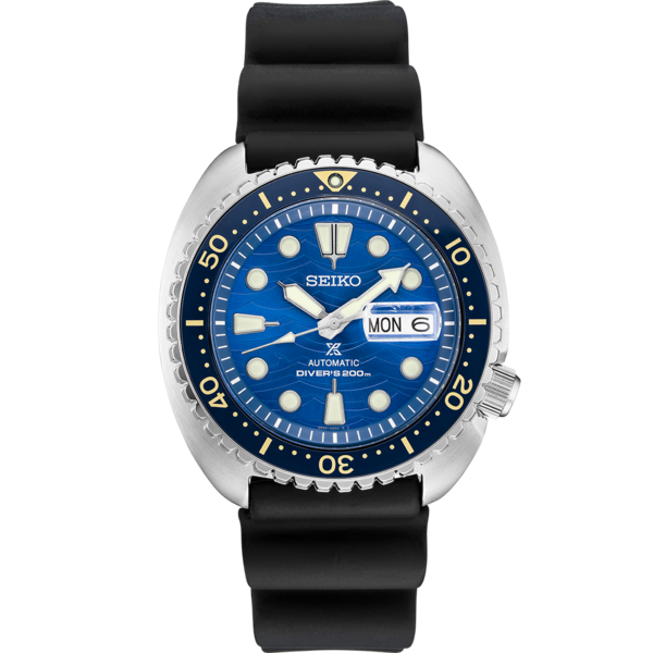 Seiko SE STO Great White Shark King Turtle Diver's Men's Rubber+Endmill 316L S/S Watch SRPE07K1 SET - Diligence1International