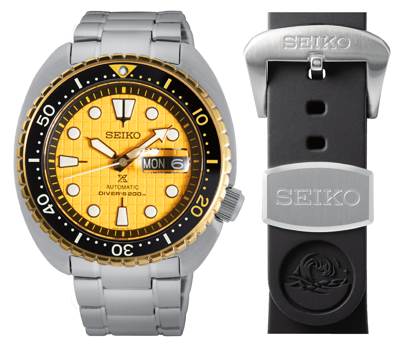 Seiko Prospex Limited Edition PH Yellow Sunrise Turtle 200M Men's Watch SRPH38K1