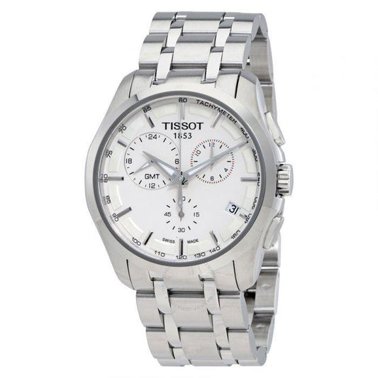 Tissot Swiss Made T-Trend Couturier GMT Chronograph Men's Stainless Steel Watch T0354391103100 - Diligence1International