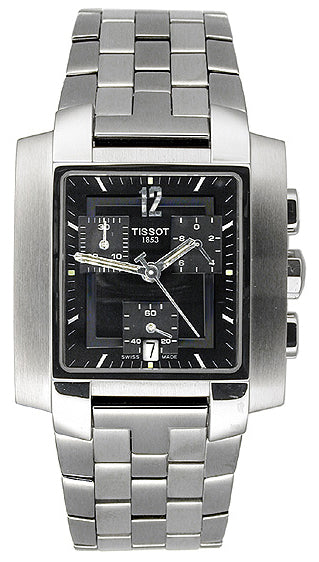 Tissot Swiss Made T-Trend TXL Black Chrono Men's Stainless Steel Watch T60158752 - Diligence1International
