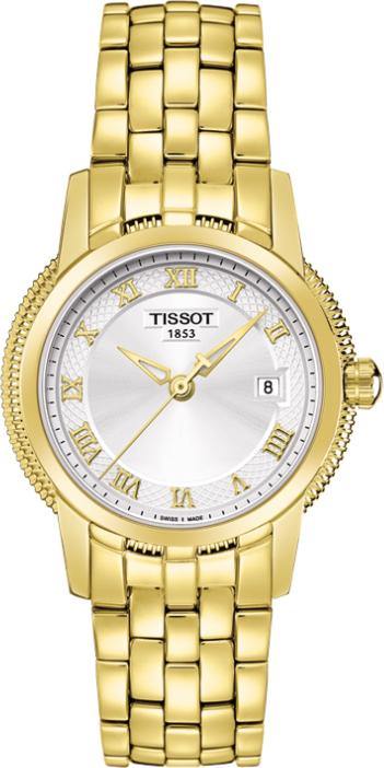 Tissot Swiss Made T Classic Ballade III Gold Plated Ladies Watch