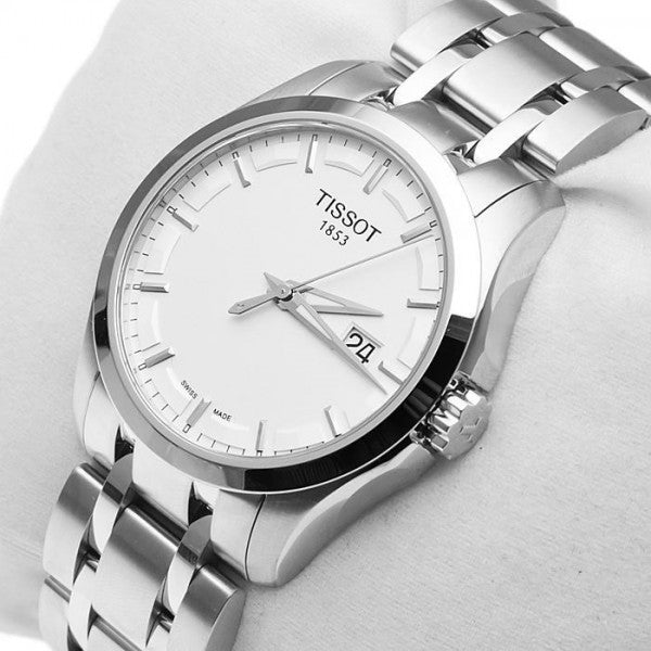 Tissot Swiss Made T Trend Couturier Men s Stainless Steel Watch