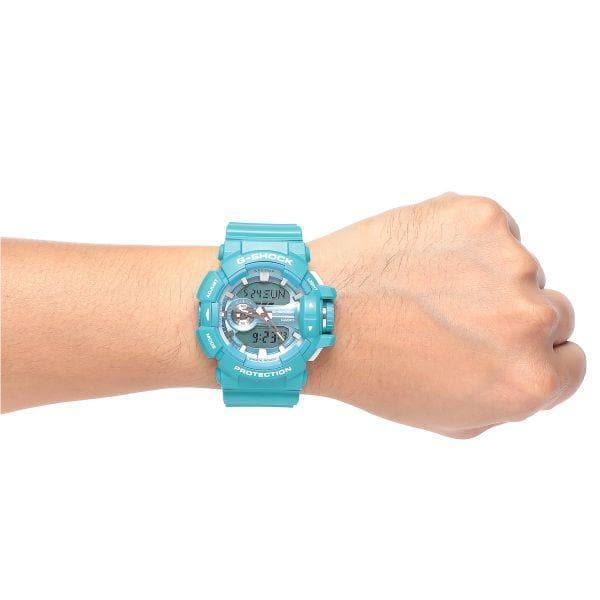 Casio G-Shock Big Case Analog-Digital Baby Blue Watch GA400A-2ADR - Diligence1International