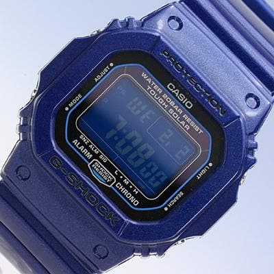 Casio G-Shock Tough Solar Digital Crazy Colors Metallic Blue Watch G5600CC-2DR - Diligence1International