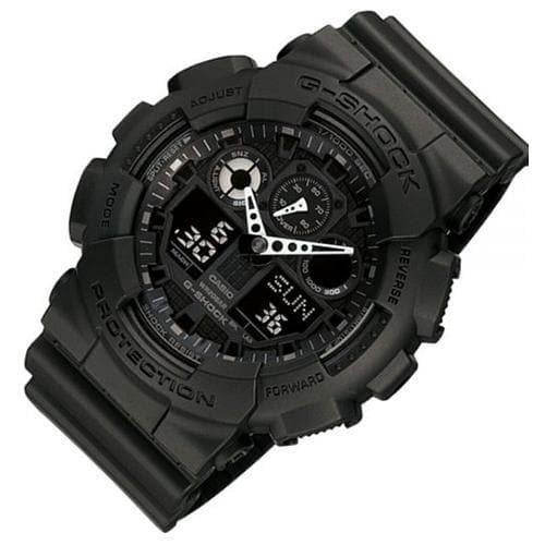 Casio G-Shock Black Stealth Series Anadigi Black Watch GA100-1A1DR - Diligence1International