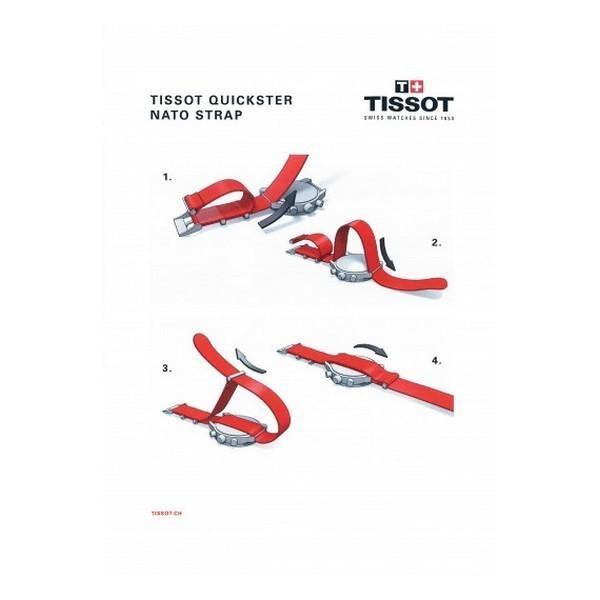 Tissot Swiss Made T-Sport Quickster Chronograph Men's Nato Strap Watch T0954171703701 - Diligence1International