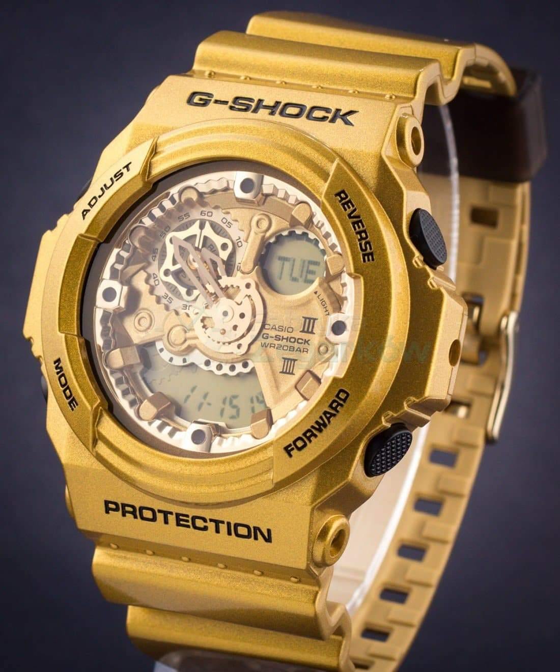 Casio G-Shock Crazy Gold Series Analog-Digital ALL Gold Watch GA300GD-9AER - Diligence1International